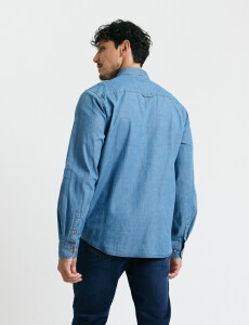 012637 CAMISA HARRY Azul Claro