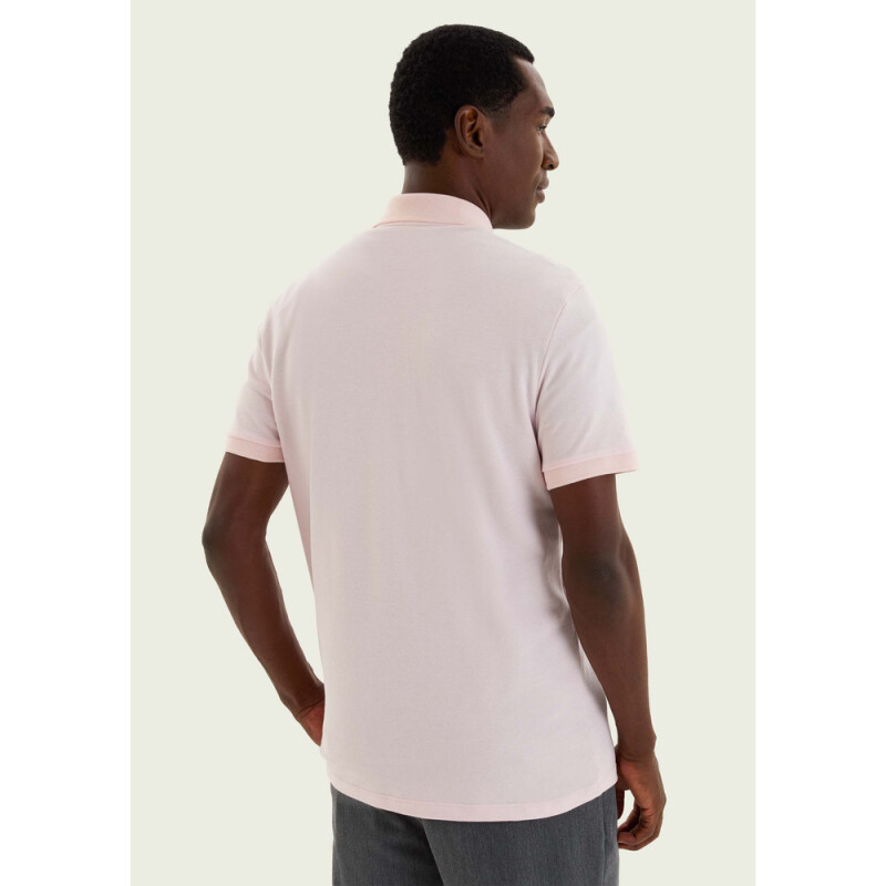 CAMISA POLO MM MASC ROSA CLARO