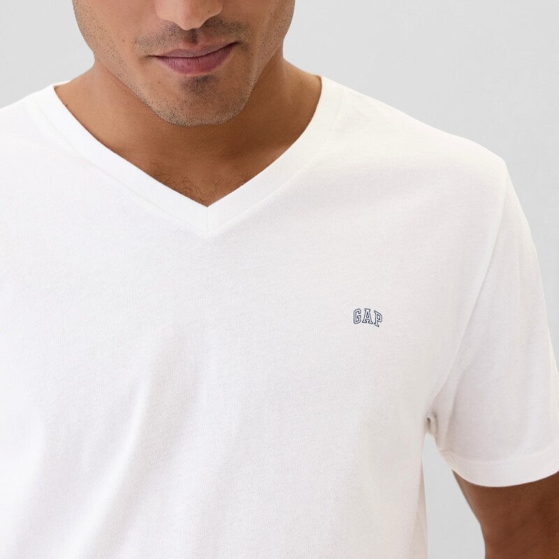 V-FRCH EVERYDAY SOFT MICRO LOGO VEE WHITE V2 GLOBAL