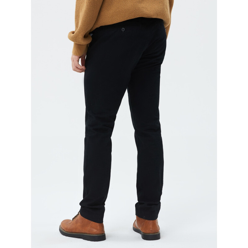 V-ESSENTIAL KHAKI SKINNY FIT TRUE BLACK