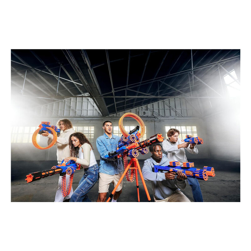 X-Shot Pistola Insanity Rage Fire motorizado 72 dardos X-Shot Pistola Insanity Rage Fire motorizado 72 dardos