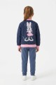 Abrigo campera niña MINNIE AZUL MARINO