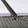 Aluminio junta dilatación Euro 12mm 2,5mt Negro Aluminio Junta Dilatación Euro 12mm 2,5mt Negro