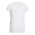 UA W SPORTSTYLE LOGO SS-RED WHT-111