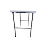 Mesa plegable 1.2m Portátil Eventos Jardín Exterior Mesa plegable 1.2m Portátil Eventos Jardín Exterior
