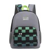 Mochila Escolar Trendy Game Con Porta Botella Para Jardín Y Uso Infantil Diario Gris
