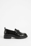 Mocasín audaz negro