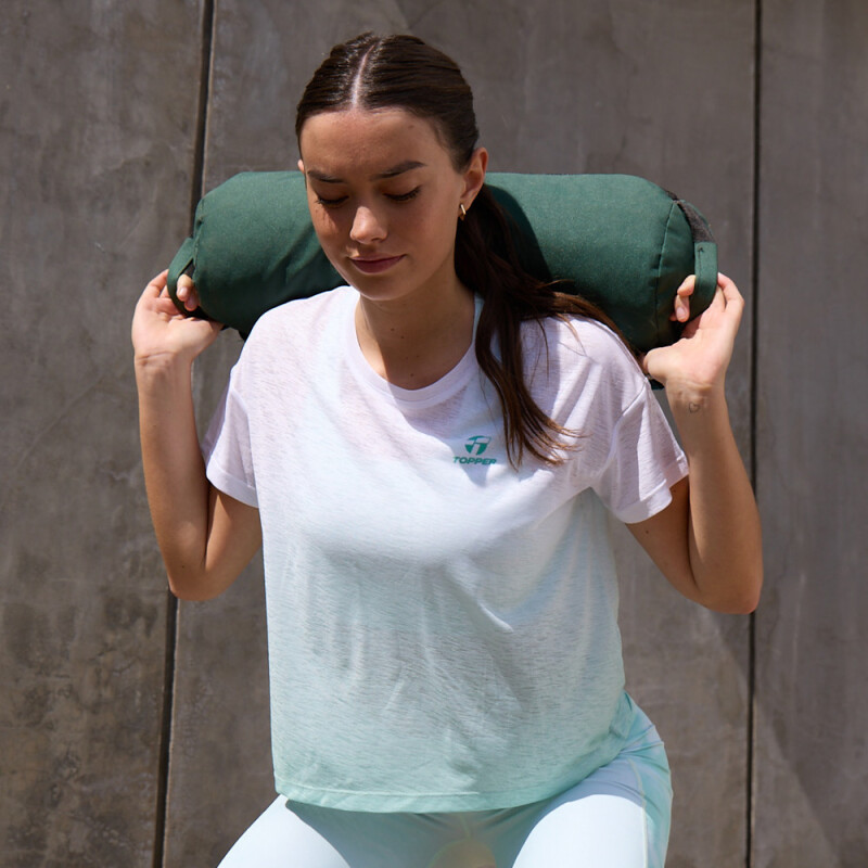 T-SHIRT MC WMN TRNG AIR verde wave gradi VERDE WAVE GRADI