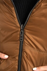 Campera Reversible Negro