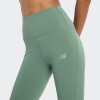 Calza New Balance Sleek High Rise Verde