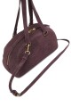 Bolso Para Unisex 1Dr Dome Shoulder Morado