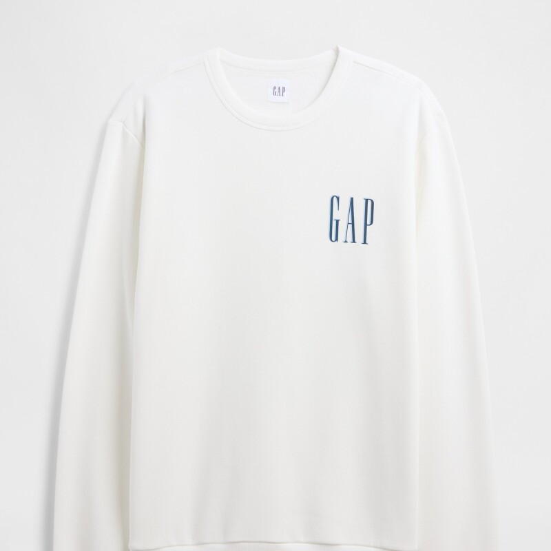 V-LW DB FLEECE NEW OFF WHITE