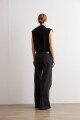 Jean wide leg Jade brillos negro