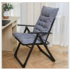 Silla Plegable Reclinable Almohadón Computadora-jardín-hogar Negro Lisa Silla Plegable Reclinable Almohadón Computadora-jardín-hogar Negro Lisa