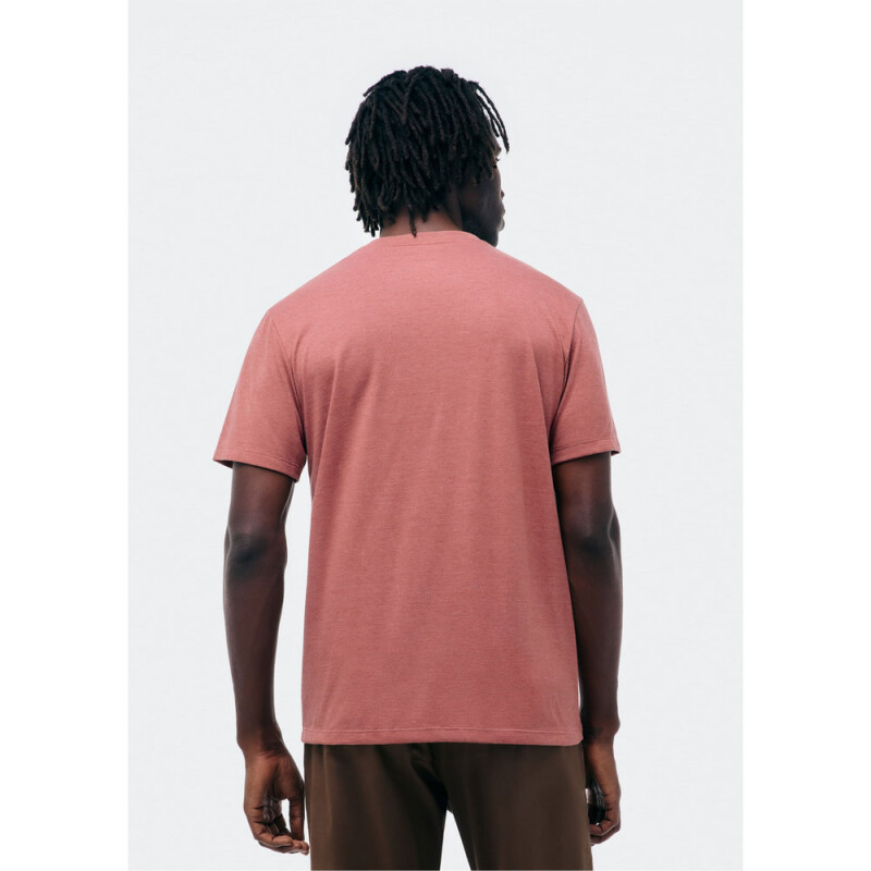 CAMISETA MM MASC MARROM MESCLA
