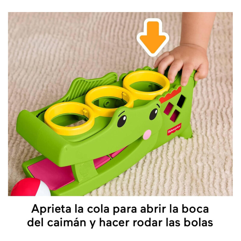 Cocodrilo Pelotitas Divertidas Fisher Price Cocodrilo Pelotitas Divertidas Fisher Price