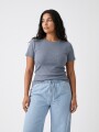 REMERA GALTHER AZUL PIEDRA