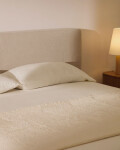 Cabecero desenfundable Blok crudo para cama de hasta 160 cm Cabecero desenfundable Blok crudo para cama de hasta 160 cm