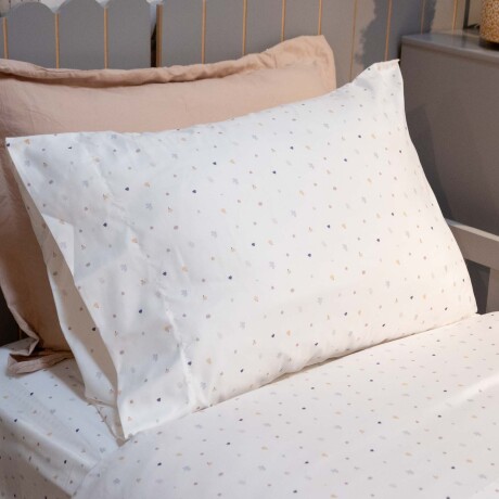 JGO SÁBANAS FIBRA SUAVE BIRDS POLIESTER BEIGE, 1P