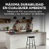 Placa PVC Símil Mármol 2,44x1,22m 3mm Pack X20 Mármol Blanco Gris Claro 1