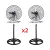 Pack 2 Ventiladores 3 En 1 Cuori Vento Con Aspas Metálicas Pack 2 Ventiladores 3 En 1 Cuori Vento Con Aspas Metálicas