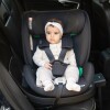 Butaca i-TWIST KIKKABOO ISOFIX 360 0-36kg C LEG SUPPORT - black Butaca i-TWIST KIKKABOO ISOFIX 360 0-36kg C LEG SUPPORT - black
