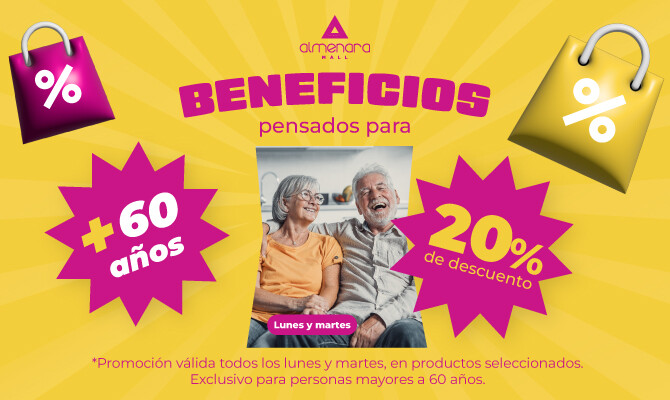 Beneficios +60 Años