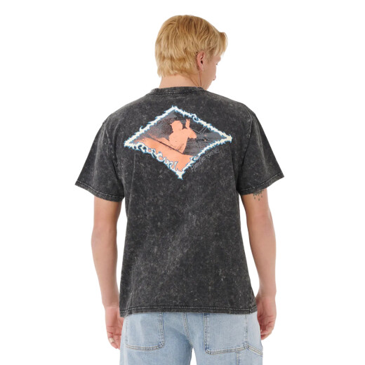 Remera Rip Curl Raw Energy Thrash Tee - Negro Remera Rip Curl Raw Energy Thrash Tee - Negro