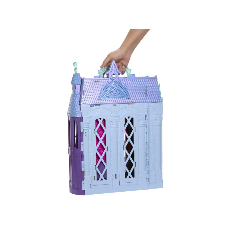 Castillo de Disney Frozen en Arendelle con muñeca de Elsa Castillo de Disney Frozen en Arendelle con muñeca de Elsa