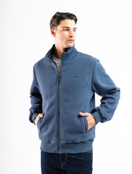 Campera de Polar Argentina Jean/Marino