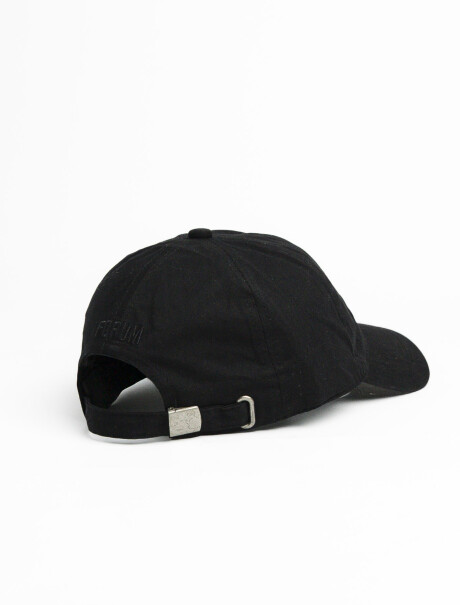 Gorro con Visera Algodón Negro