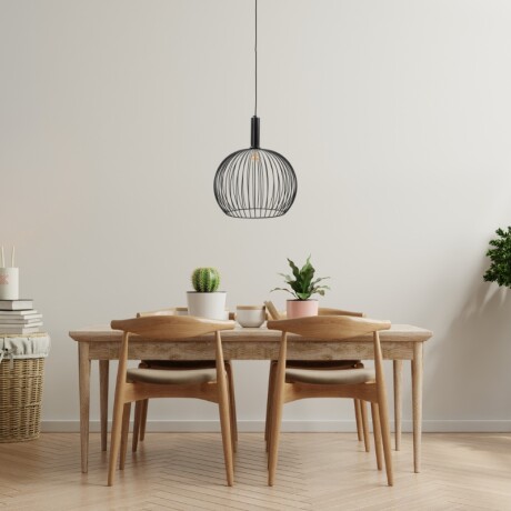 LUMINARIA COLGANTE TERNI Luminaria Colgante Terni Negra