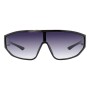 Lentes De Sol De Policarbonato Mascara Anitta Gradiente/Negro