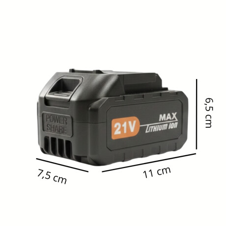 BATERIA LITIO 21V 3.0 Ah Batería Para Sierra Eléctrica 21V 3.0Ah