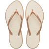 Sandalias Havaianas Slim Point FC Mujer Rose Gold/beige Paja