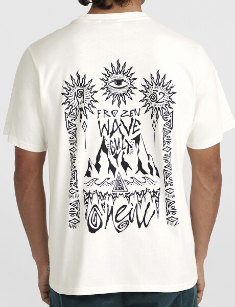 Remera O'Neill Surf Heroes Blanca Remera O'Neill Surf Heroes Blanca