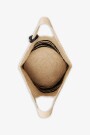 BOLSO LEAH RAYAS HOBO RAFIA Combinado