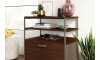 Mesa de Arrime 2 estantes - Sauder - Linea Radial Mesa de Arrime 2 estantes - Sauder - Linea Radial