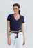BLUSA MM FEM AZUL ESCURO