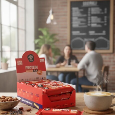 Barras De Proteína 45g Kit x12 Underfive Almendra