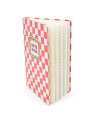 LIBRETA A5 CUADROS ROJO