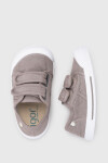 Zapatilla dos velcros Canvas V Topo Gris