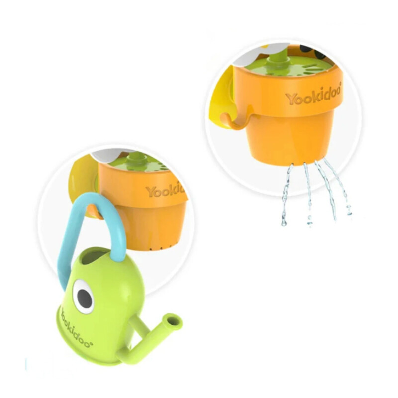 Juego de Baño Pour n Spin Tipping Bird Yookidoo Juego de Baño Pour n Spin Tipping Bird Yookidoo