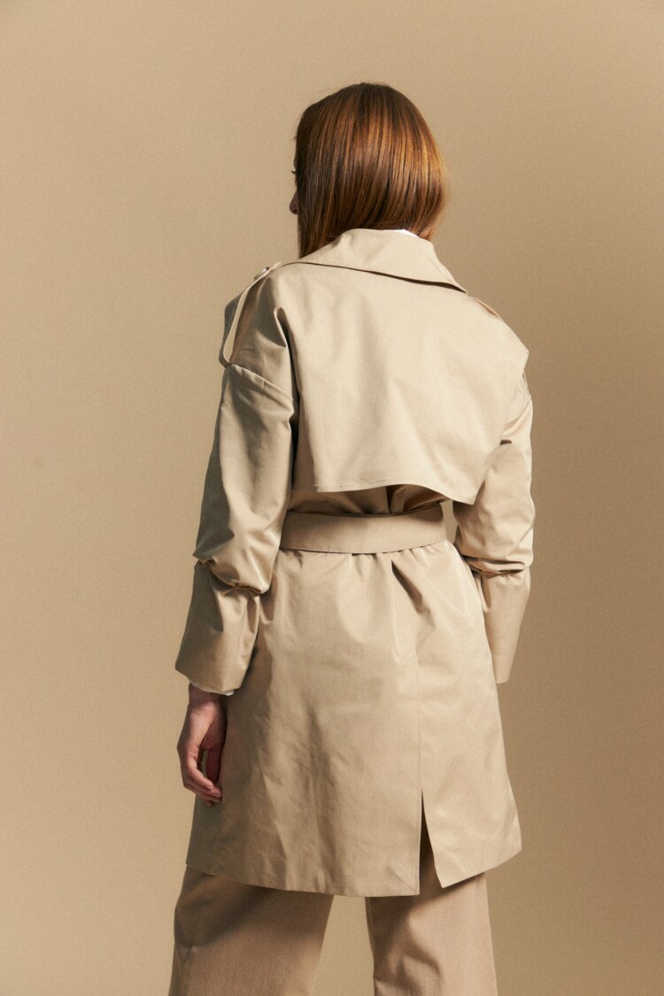 TRENCH CRANS Beige