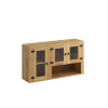 Aéreo 3 Puertas Vidrio - Natural - Linea Mexicana Aéreo 3 Puertas Vidrio - Natural - Linea Mexicana