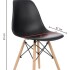 Silla Comedor Cocina Eames Muy Reforzada Premium Nórdica Negro 1