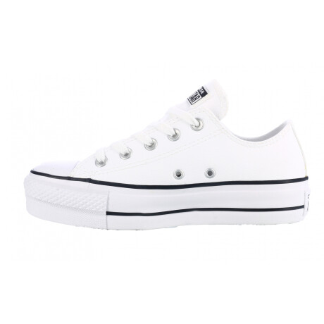 Championes Unisex Converse Plataforma Chuck Taylor Lift Blanco - Negro