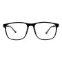 Lentes de vista Colecao P1 Rectangular Negro/Negro