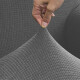 Funda cubre sofá elástica 1 cuerpo NEGRO