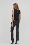 Pantalón Tori en Cuero Negro